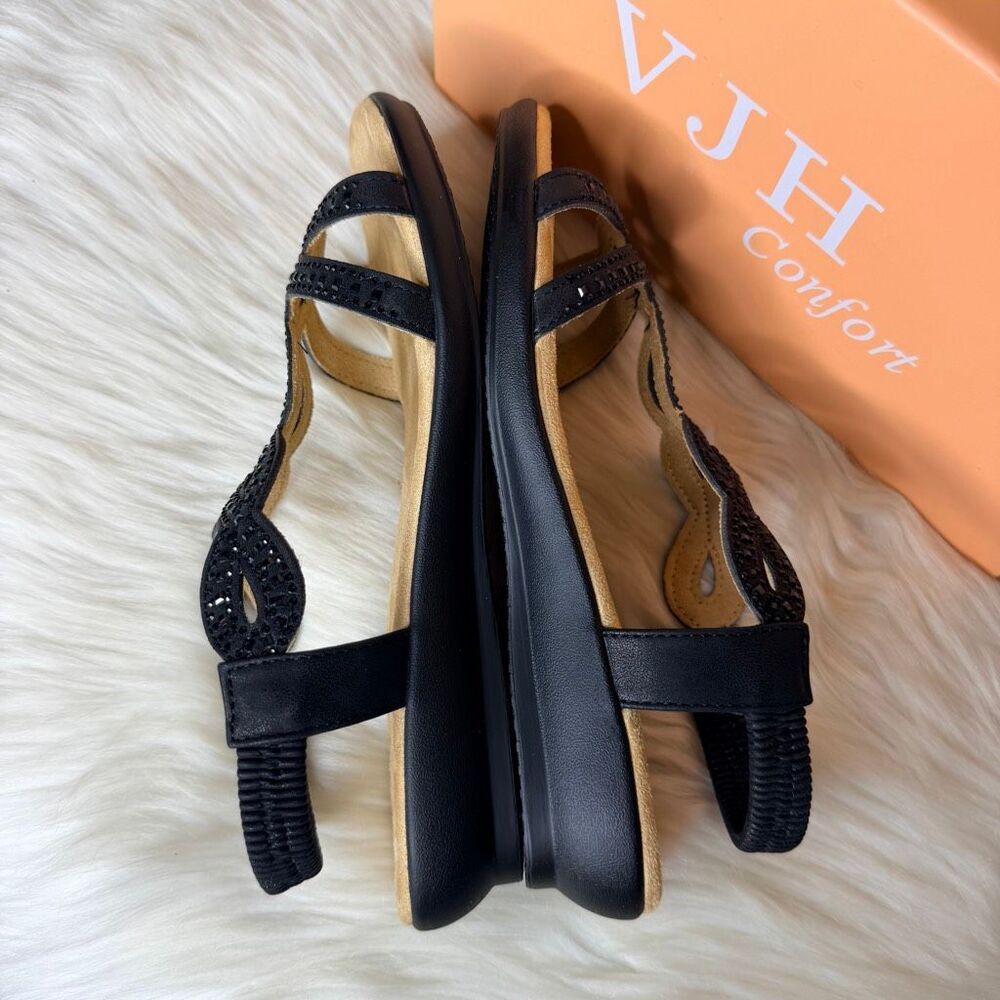 VJH Confort Rhinestone Sandals Size 7.5 - Picture 11 of 15